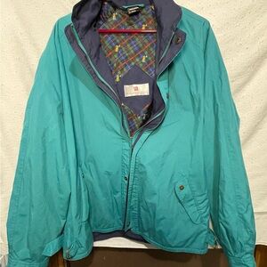 Wilson Men's Teal Raincoat